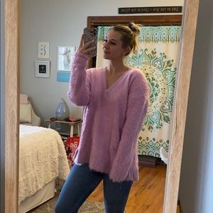 Pink sweater